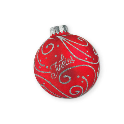 A CHRISTMAS ORNAMENT YOU CAN CLEAN YOUR GLASSES WITH