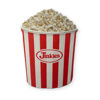 🍿 A POPCORN BUCKET YOU CAN CLEAN YOUR GLASSES WITH