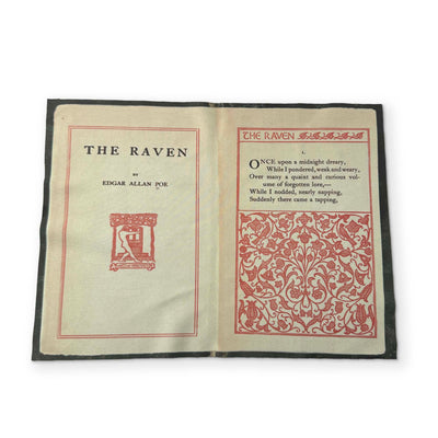 THE RAVEN - A BOOK YOU CAN CLEAN YOUR GLASSES WITH