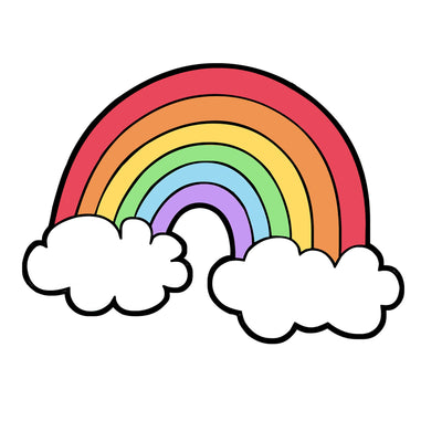 🌈 A RAINBOW YOU CAN CLEAN YOUR GLASSES WITH