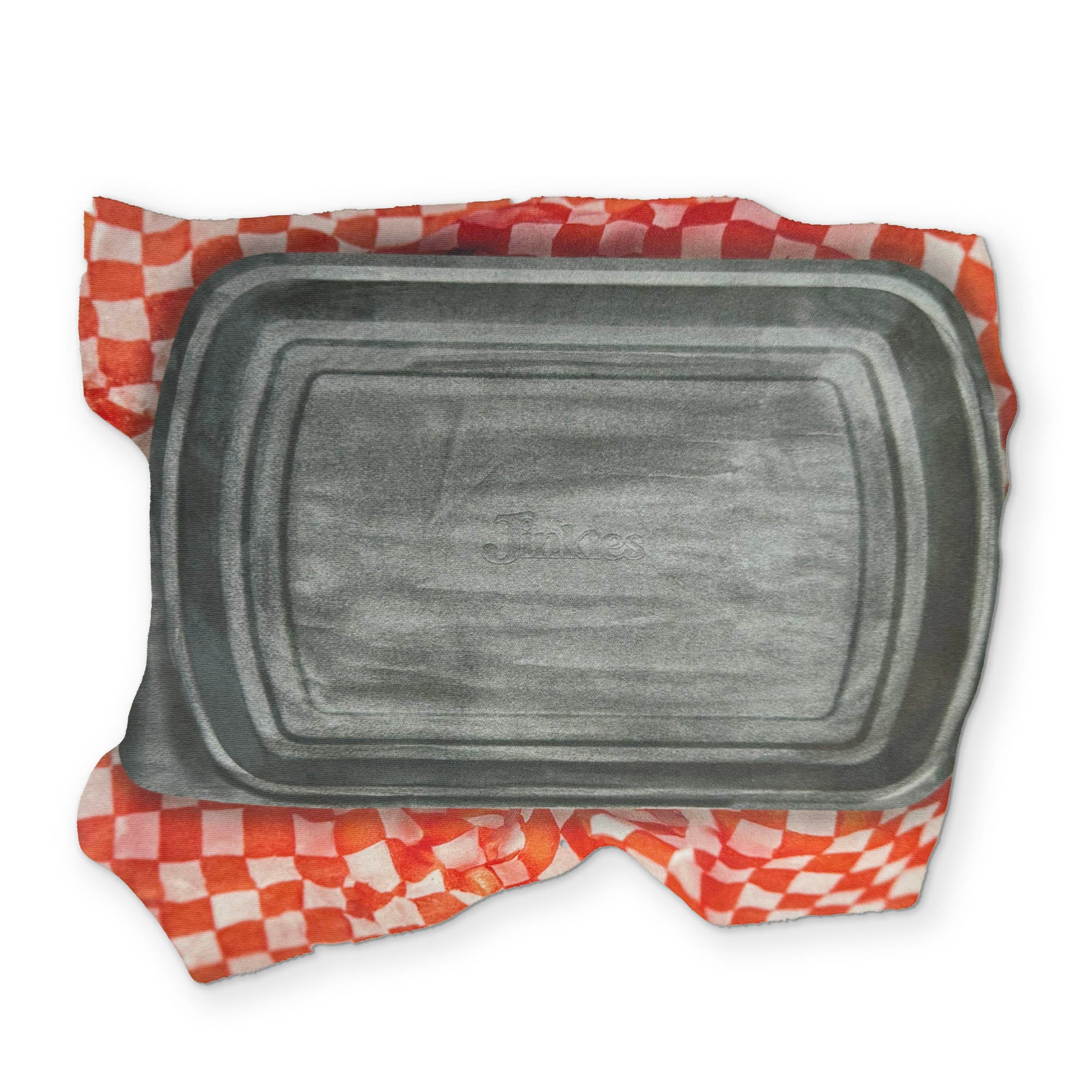 A Basket of Wings You Can Clean Your Glasses With