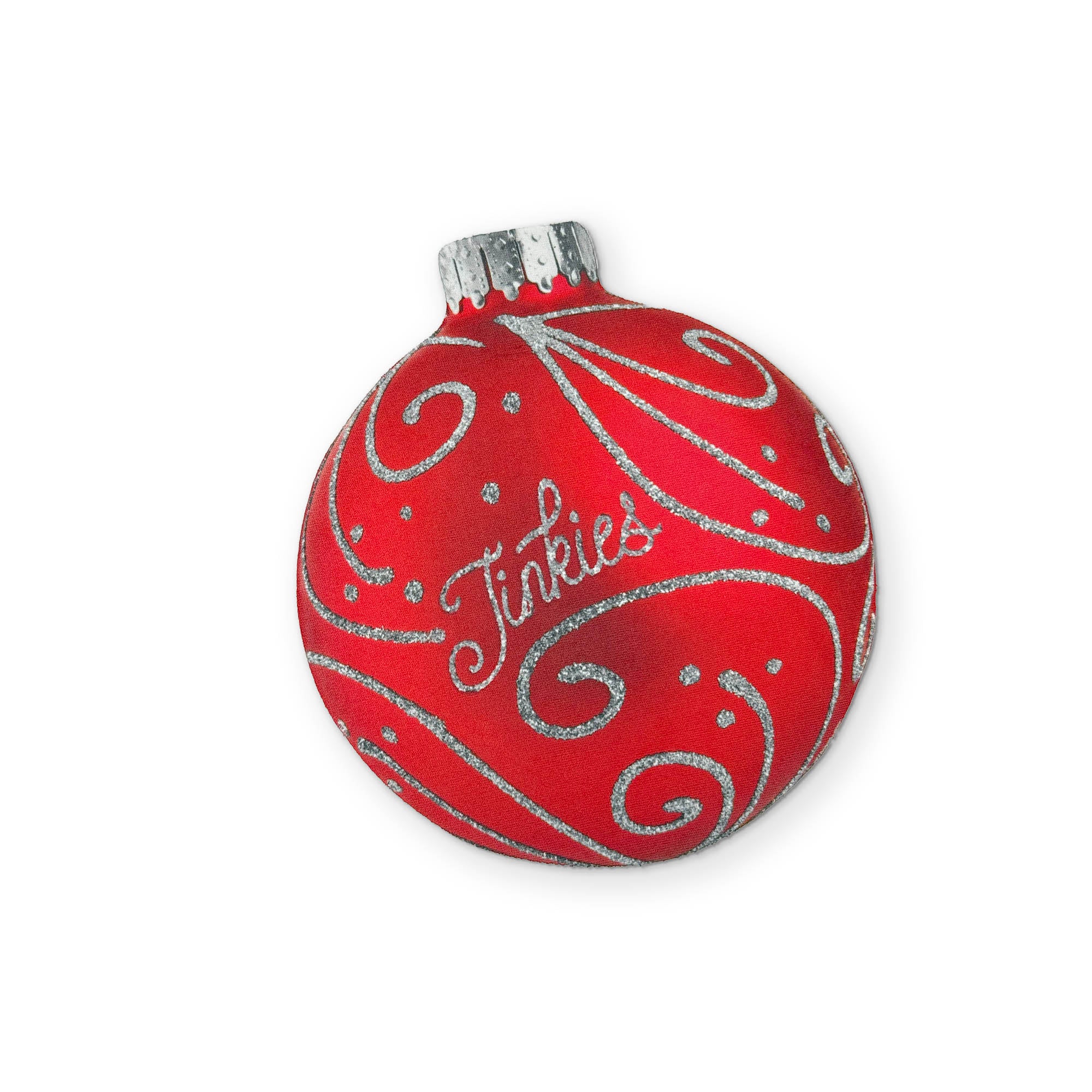 A CHRISTMAS ORNAMENT YOU CAN CLEAN YOUR GLASSES WITH