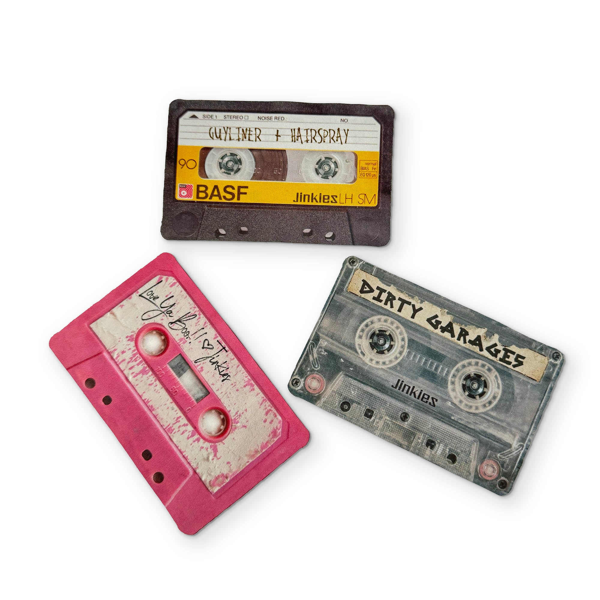CASSETTE TAPES YOU CAN CLEAN YOUR GLASSES WITH