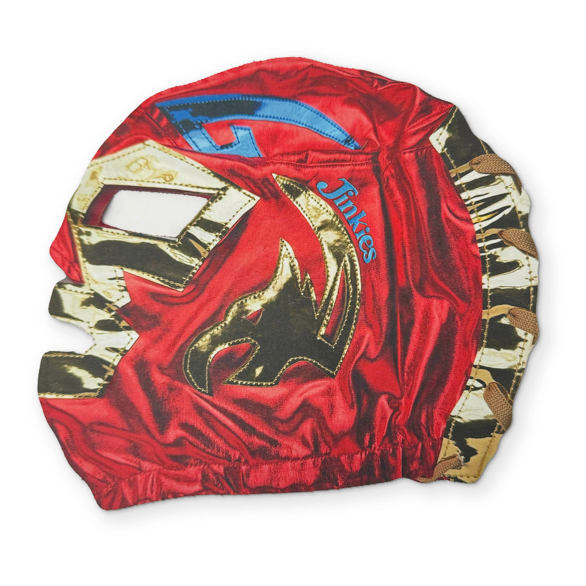 A LUCHADOR MASK YOU CAN CLEAN YOUR GLASSES WITH