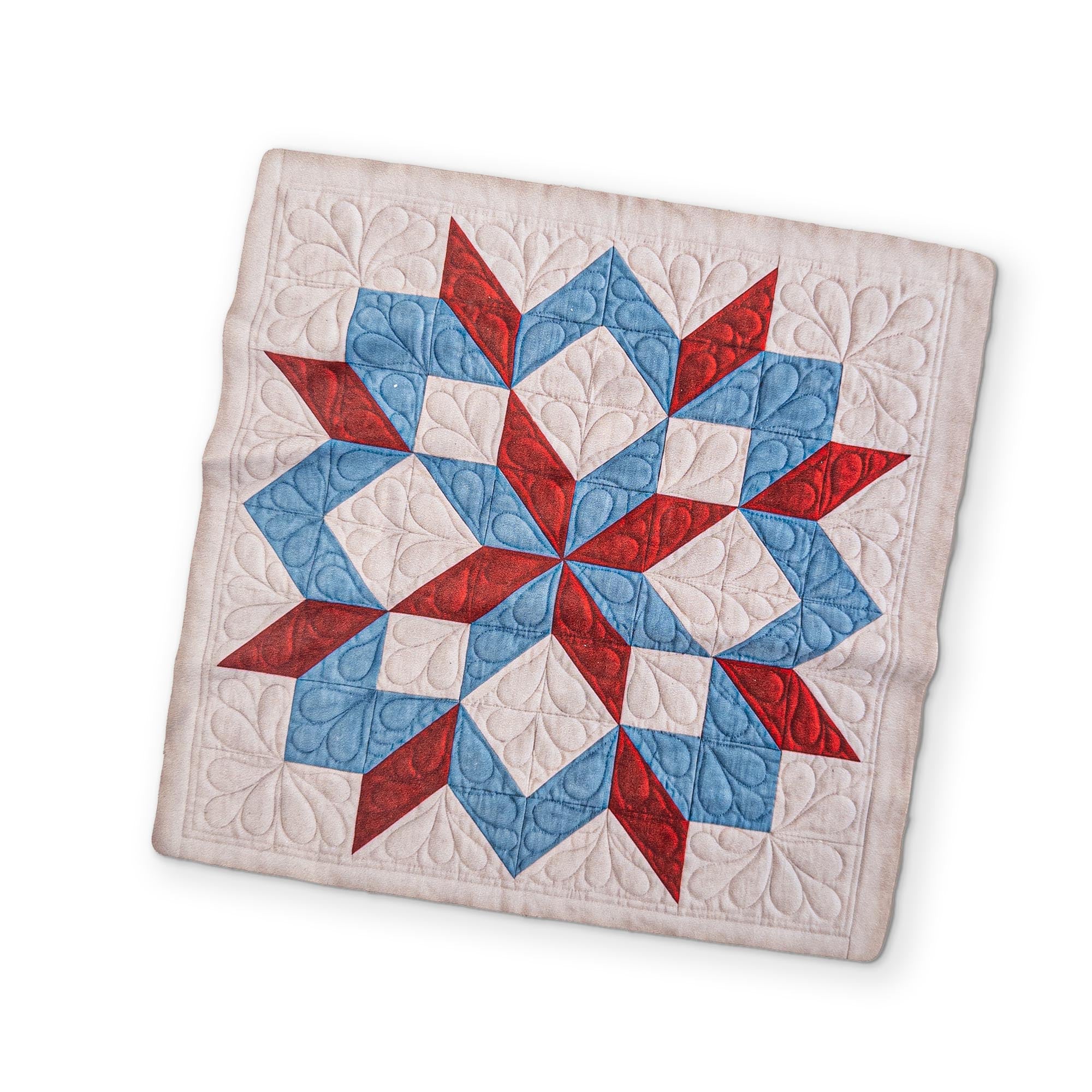 A QUILT SQUARE YOU CAN CLEAN YOUR GLASSES WITH