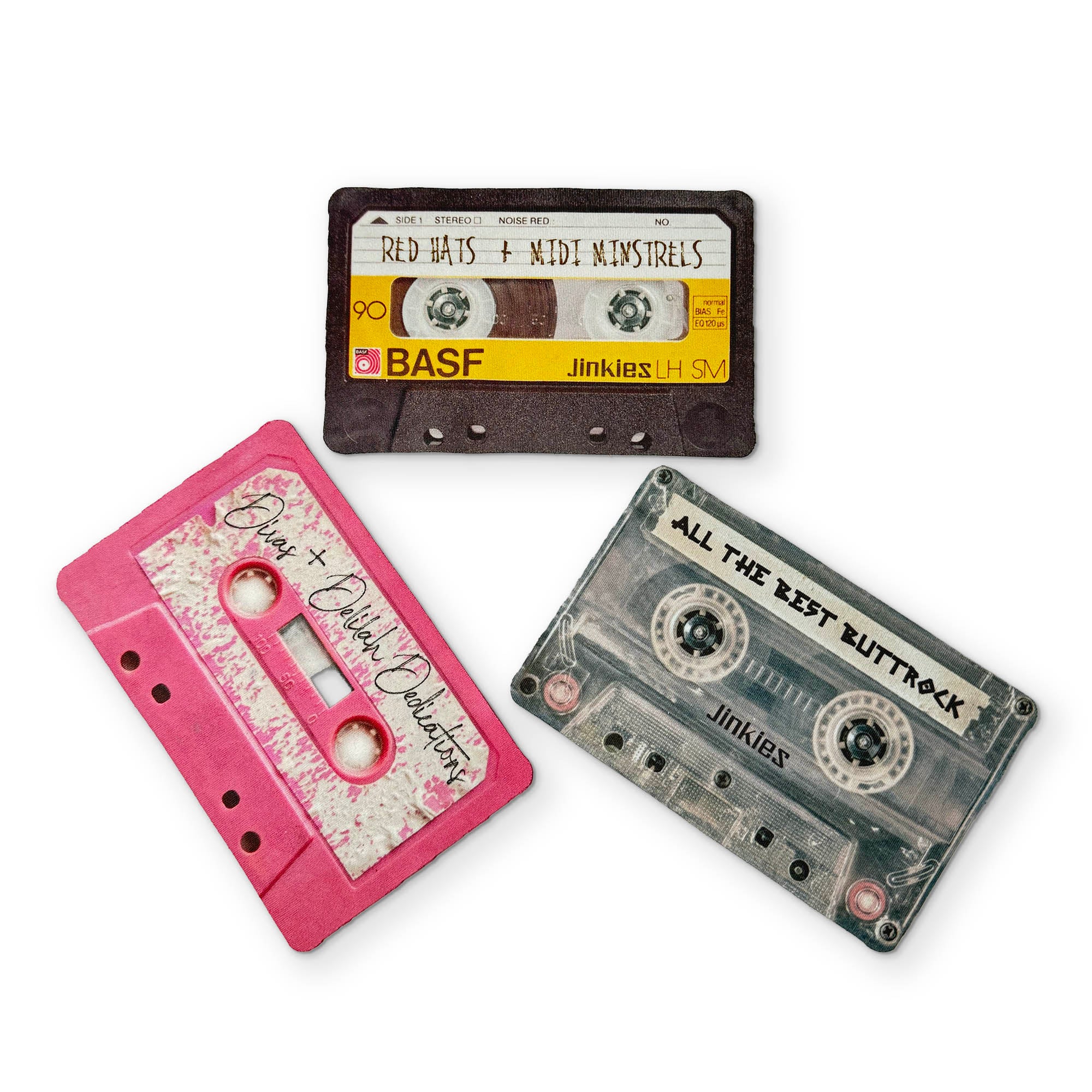 CASSETTE TAPES YOU CAN CLEAN YOUR GLASSES WITH