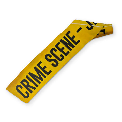 CRIME SCENE TAPE YOU CAN CLEAN YOUR GLASSES WITH