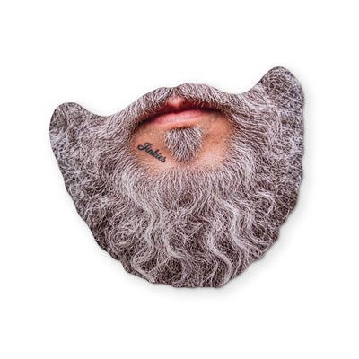 A WIZARD BEARD YOU CAN CLEAN YOUR GLASSES WITH