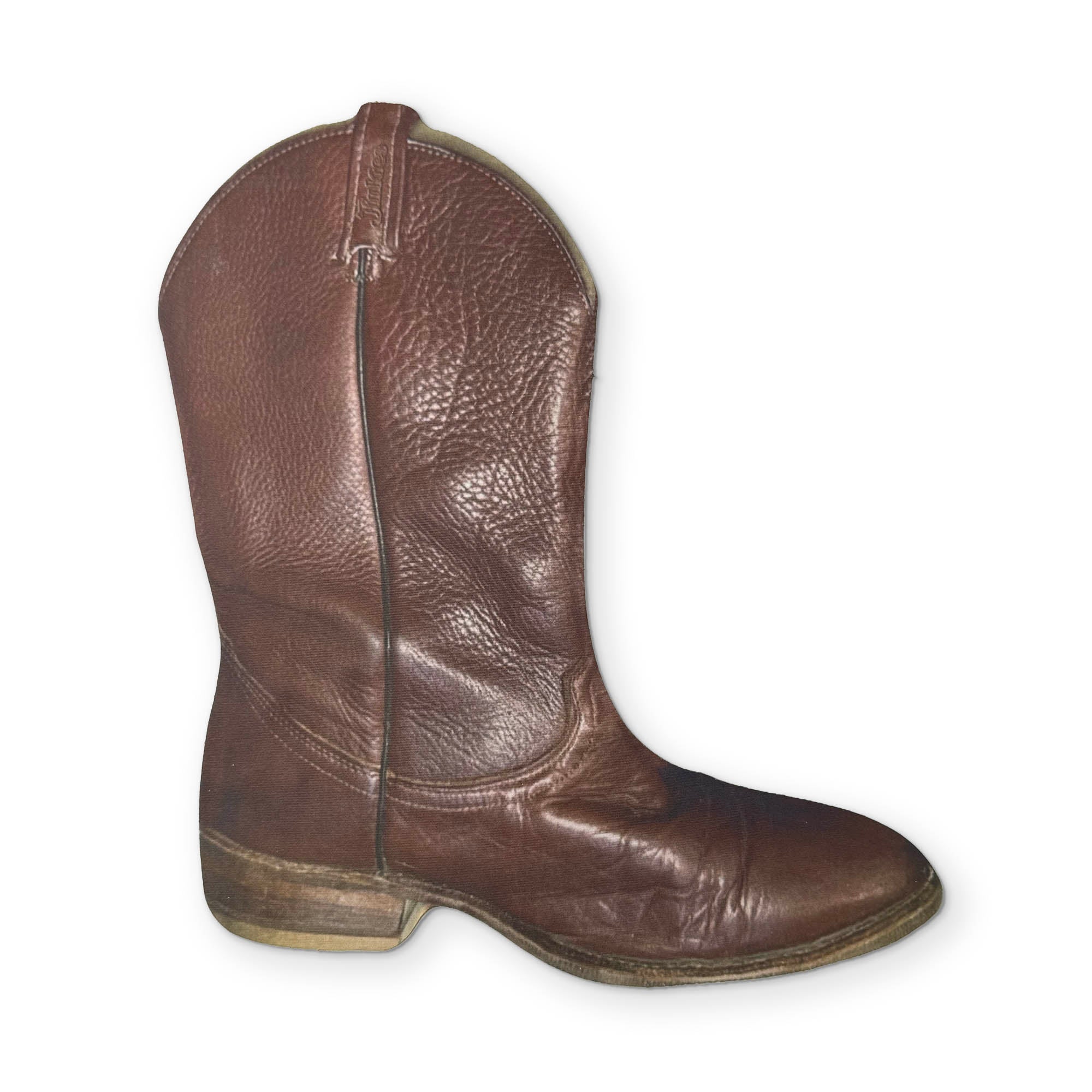 A COWBOY BOOT YOU CAN CLEAN YOUR GLASSES WITH