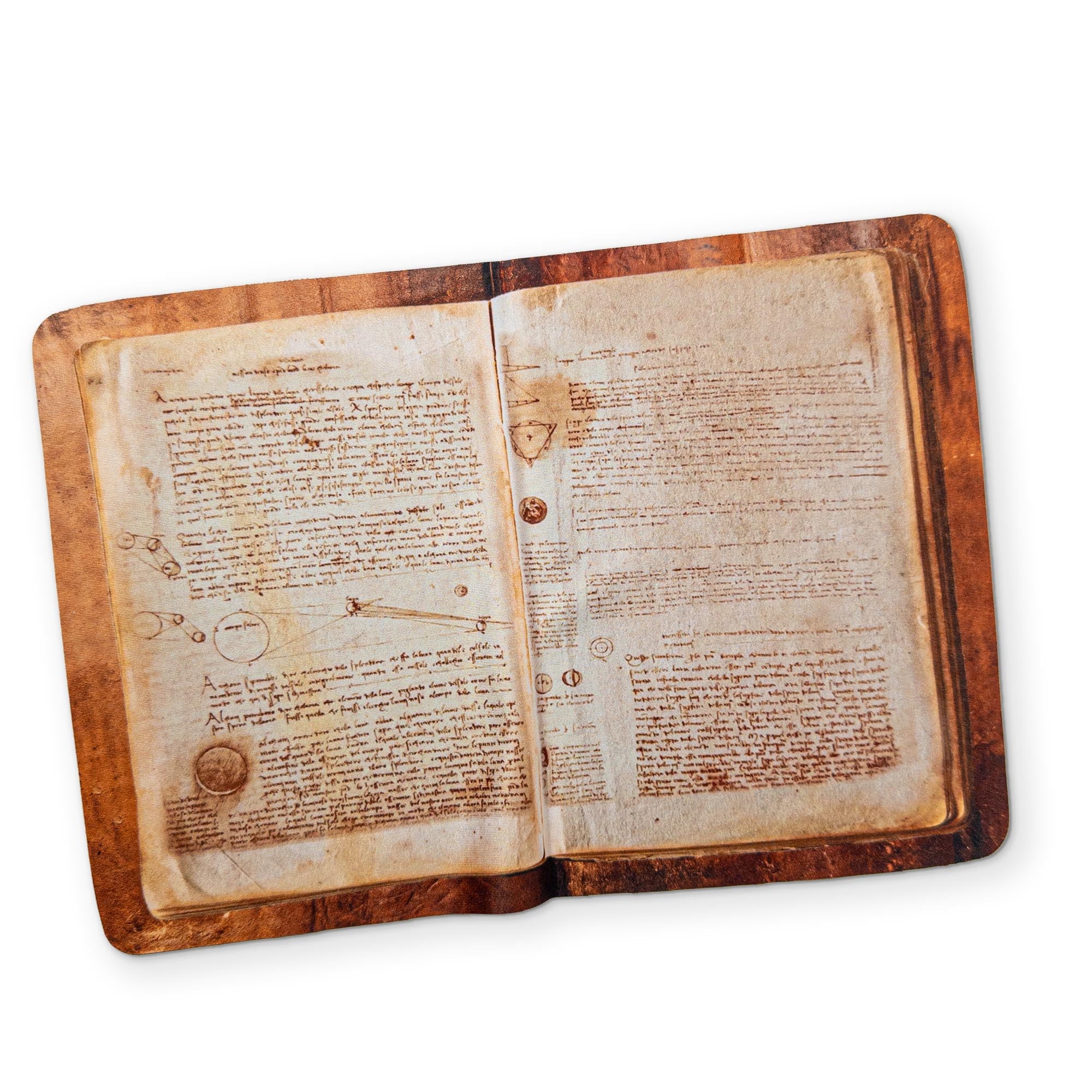 DA VINCI'S JOURNAL - A BOOK YOU CAN CLEAN YOUR GLASSES WITH
