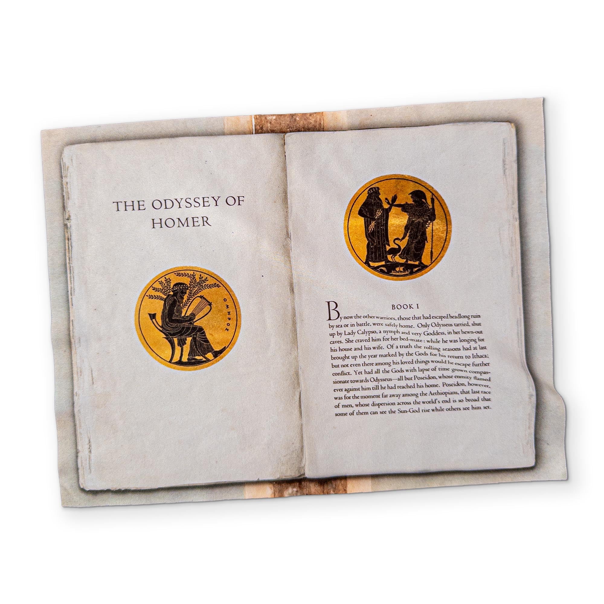 THE ODYSSEY - A BOOK YOU CAN CLEAN YOUR GLASSES WITH