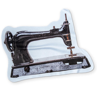 A SEWING MACHINE YOU CAN CLEAN YOUR GLASSES WITH