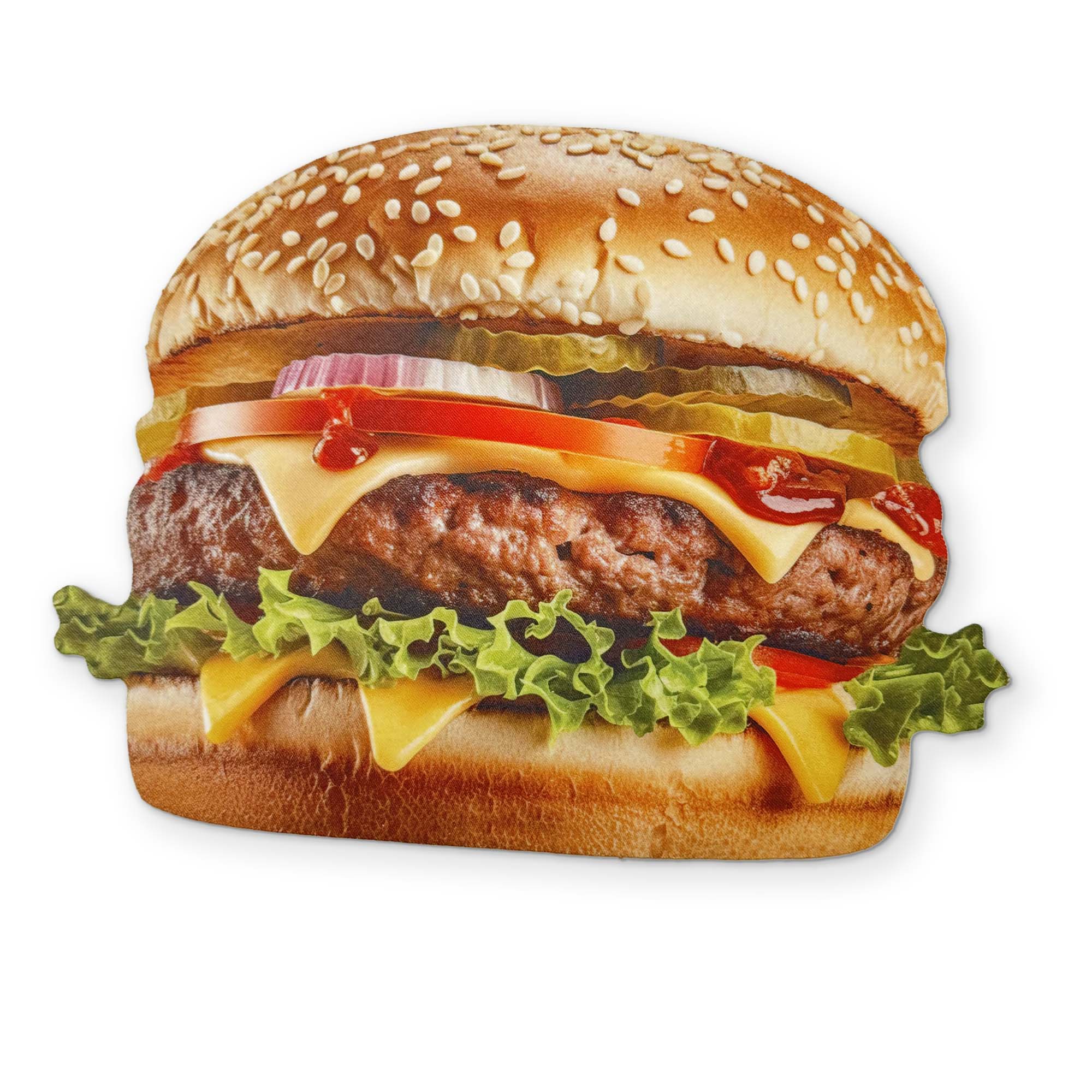 🍔 A Burger You Can Clean Your Glasses With