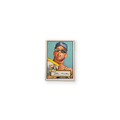 A BASEBALL CARD YOU CAN CLEAN YOUR GLASSES WITH