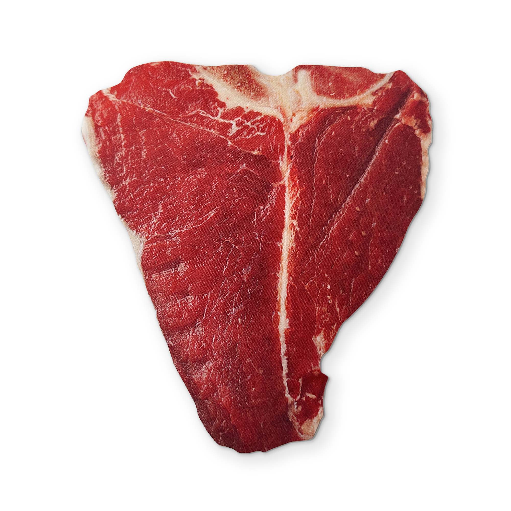 A T-BONE STEAK YOU CAN CLEAN YOUR GLASSES WITH
