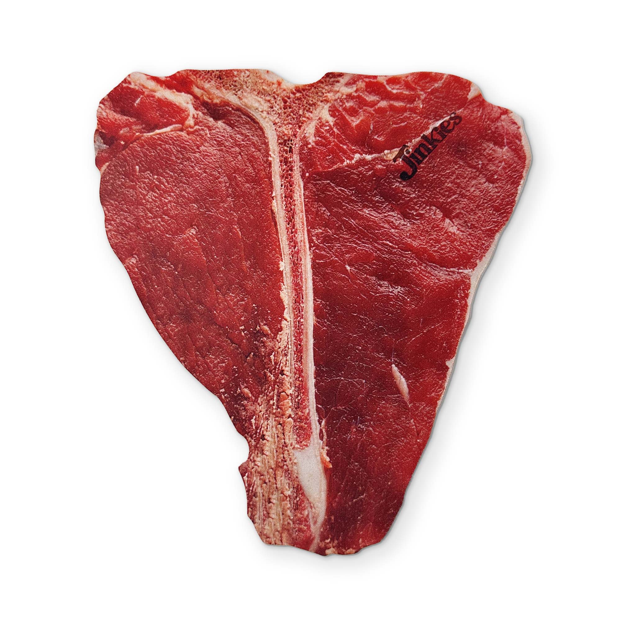 A T-BONE STEAK YOU CAN CLEAN YOUR GLASSES WITH