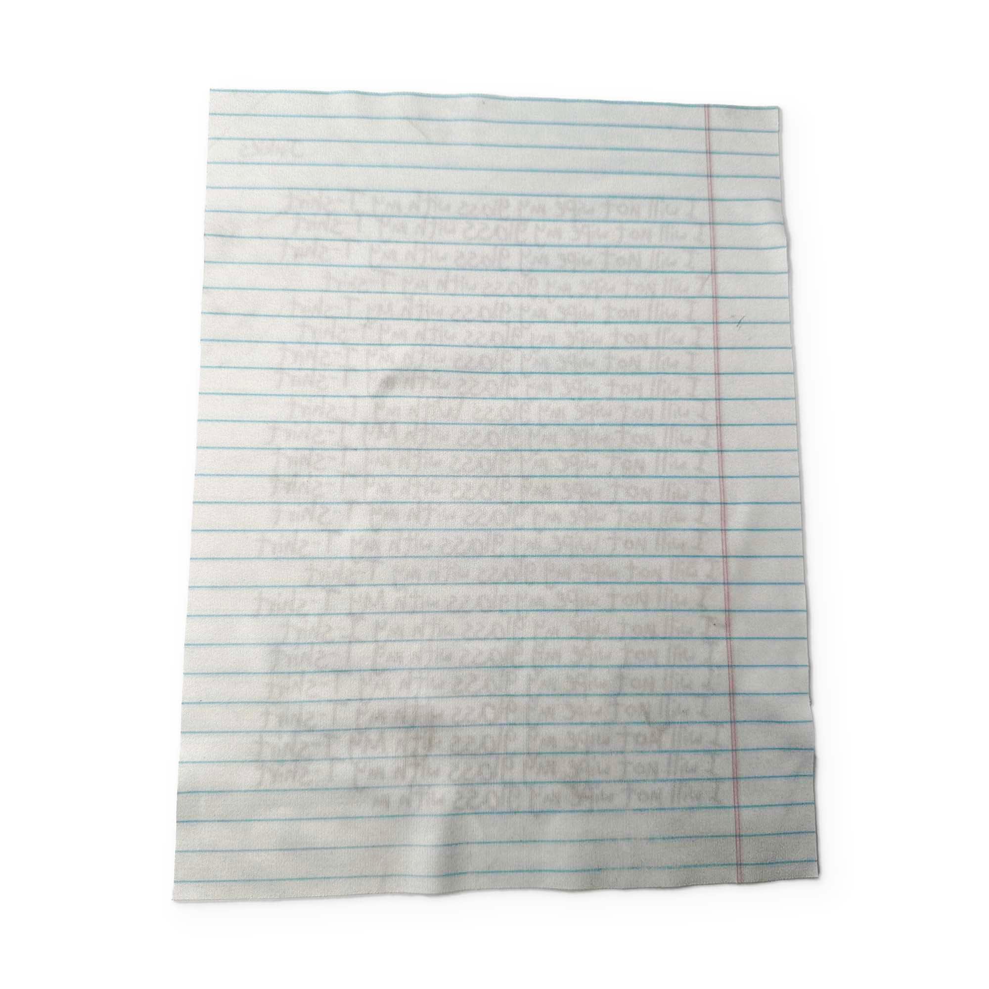 📝 NOTEBOOK PAPER YOU CAN CLEAN YOUR GLASSES WITH