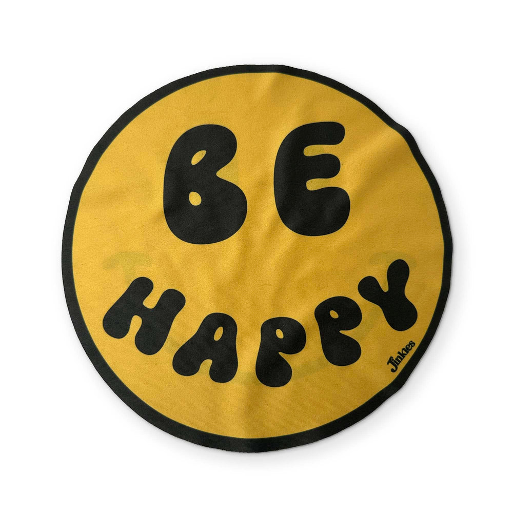 🙂 A HAPPY FACE YOU CAN CLEAN YOUR GLASSES WITH