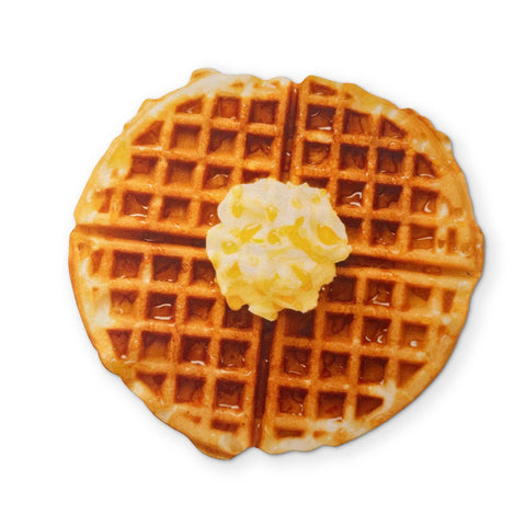 🧇 A WAFFLE YOU CAN CLEAN YOUR GLASSES WITH