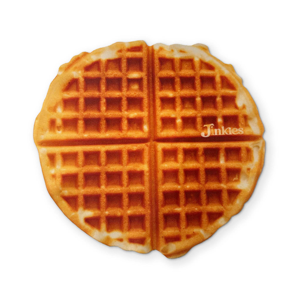 🧇 A WAFFLE YOU CAN CLEAN YOUR GLASSES WITH