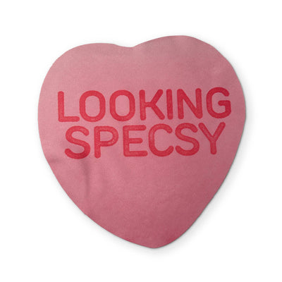 A CANDY HEART YOU CAN CLEAN YOUR GLASSES WITH