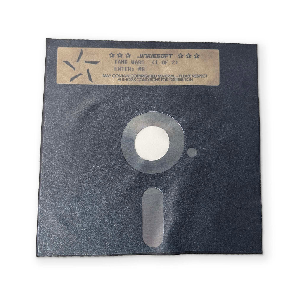 A FLOPPY DISK YOU CAN CLEAN YOUR GLASSES WITH
