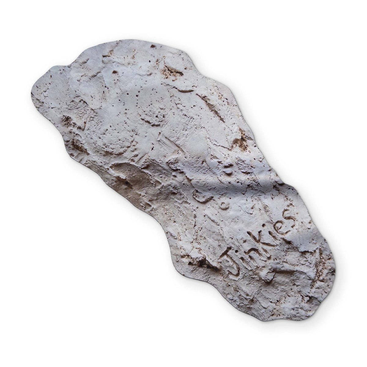 Microfiber Cast Microfiber Cleaning Cloth That Looks Like a Cast of a Bigfoot Print ...