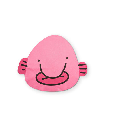 A BLOBFISH YOU CAN CLEAN YOUR GLASSES WITH