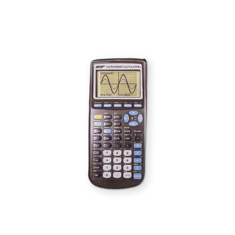 A GRAPHING CALCULATOR YOU CAN CLEAN YOUR GLASSES WITH