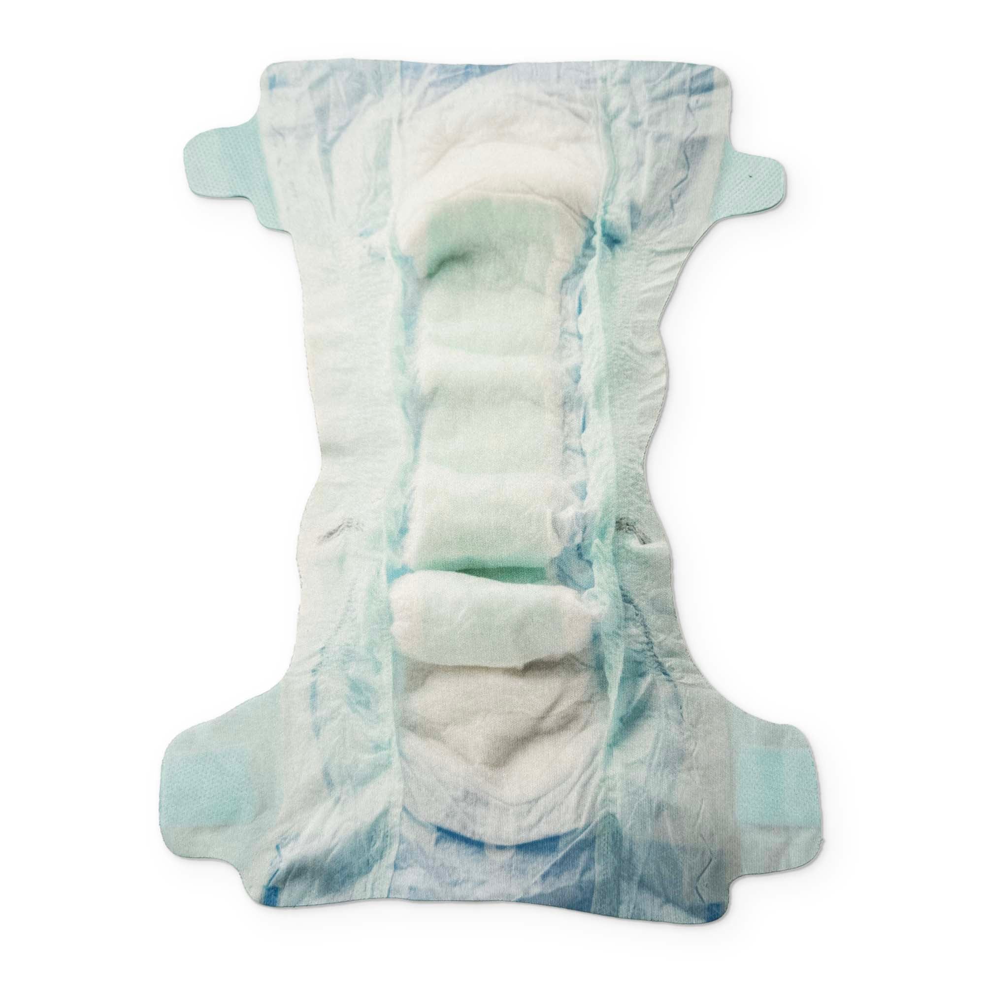 A DIAPER YOU CAN CLEAN YOUR GLASSES WITH