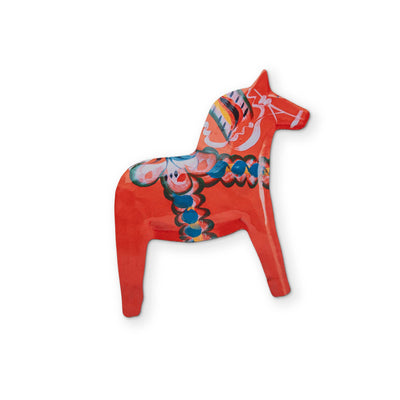A SWEDISH DALA HORSE YOU CAN CLEAN YOUR GLASSES WITH
