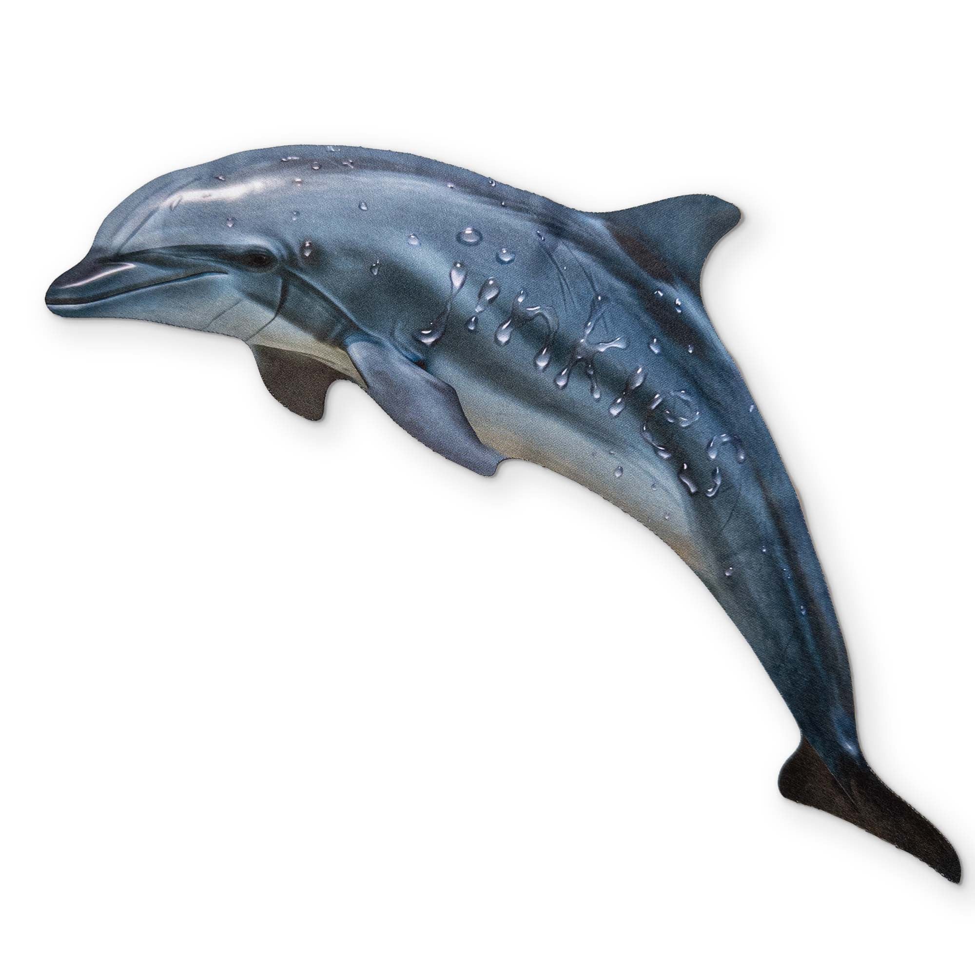 A DOLPHIN YOU CAN CLEAN YOUR GLASSES WITH