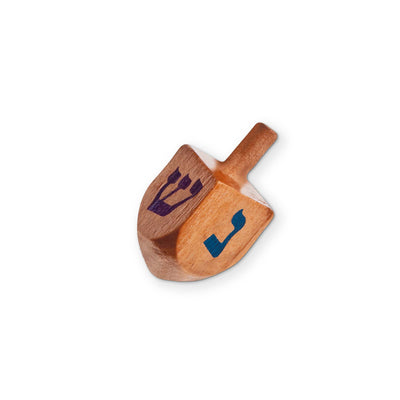 A DREIDEL YOU CAN CLEAN YOUR GLASSES WITH