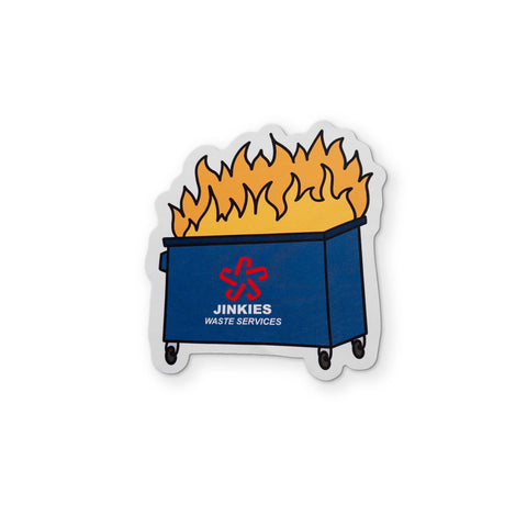 A DUMPSTER FIRE YOU CAN CLEAN YOUR GLASSES WITH