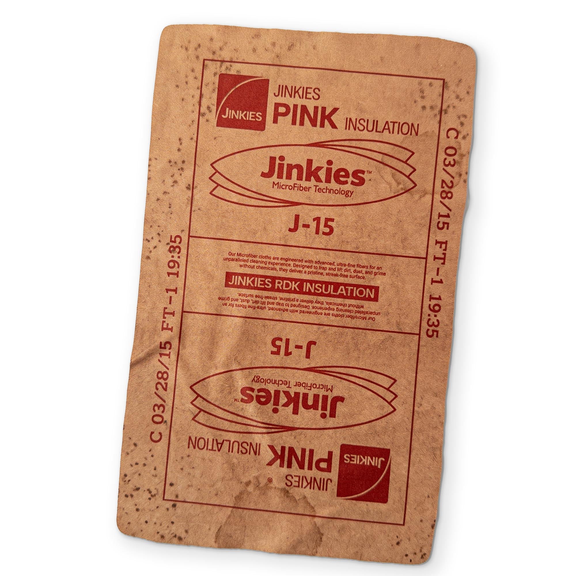 FIBERGLASS INSULATION YOU CAN CLEAN YOUR GLASSES WITH