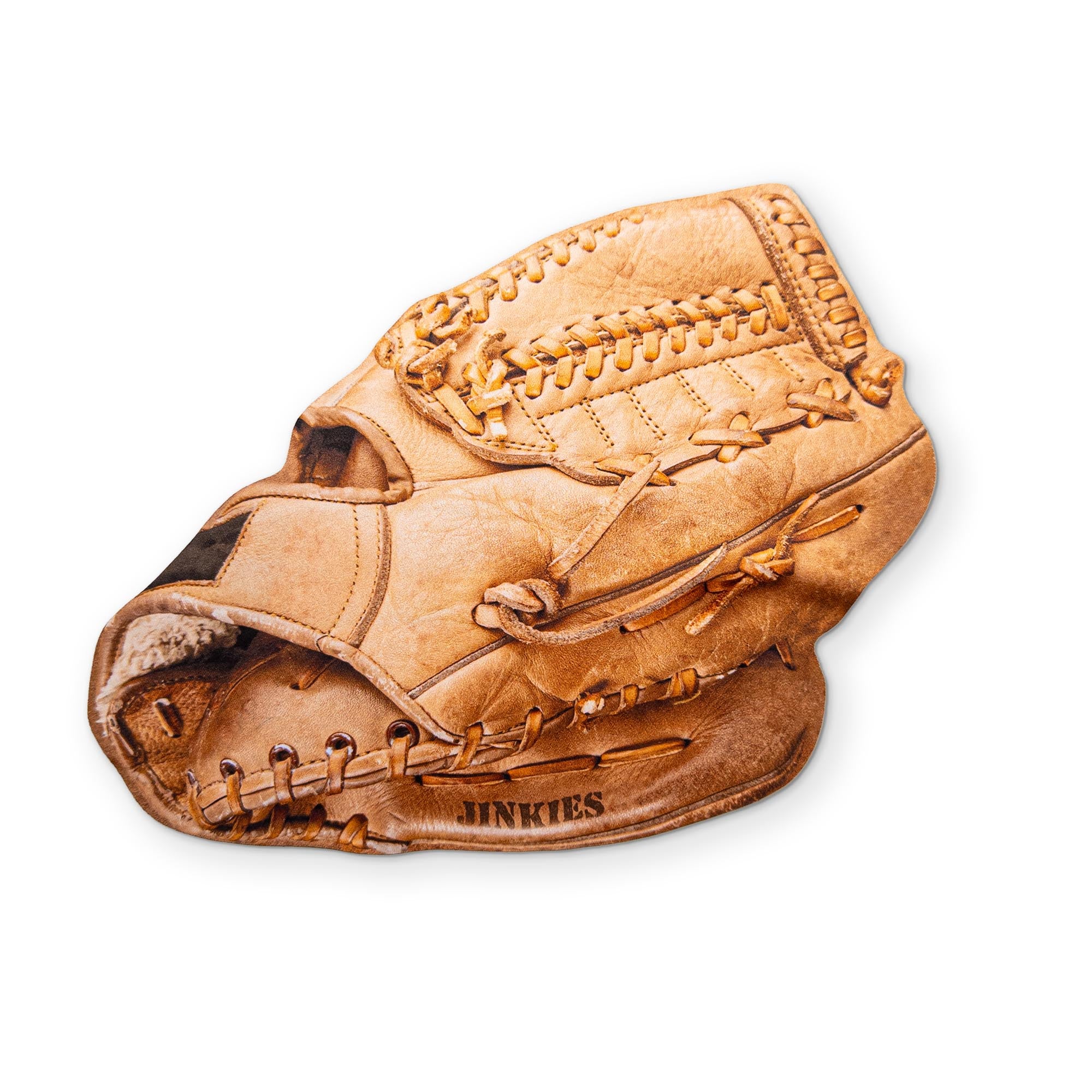 A BASEBALL GLOVE YOU CAN CLEAN YOUR GLASSES WITH