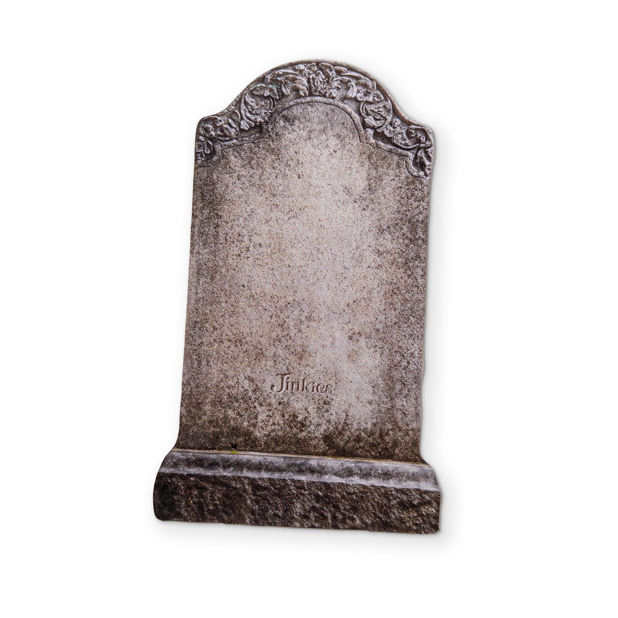 🪦 A TOMBSTONE YOU CAN CLEAN YOUR GLASSES WITH