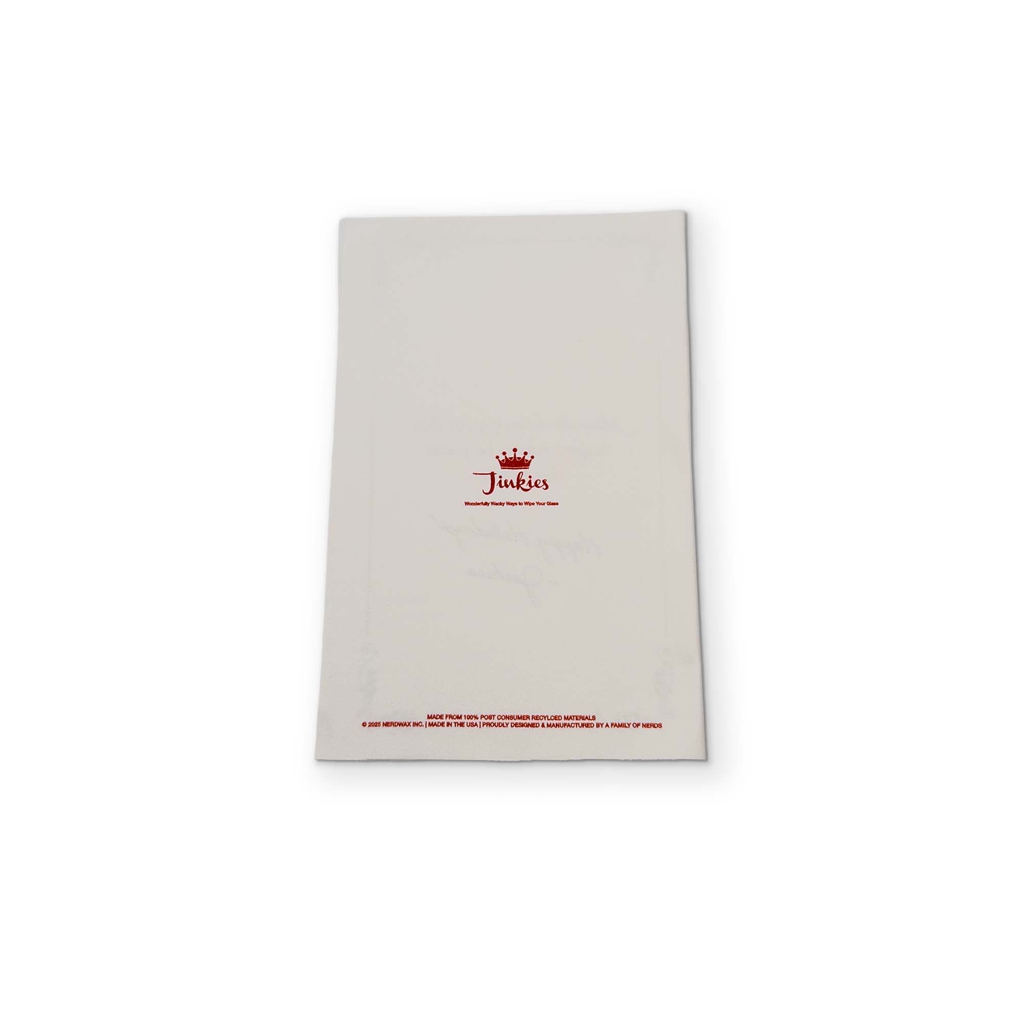 A Holiday Card YOU CAN CLEAN YOUR GLASSES WITH