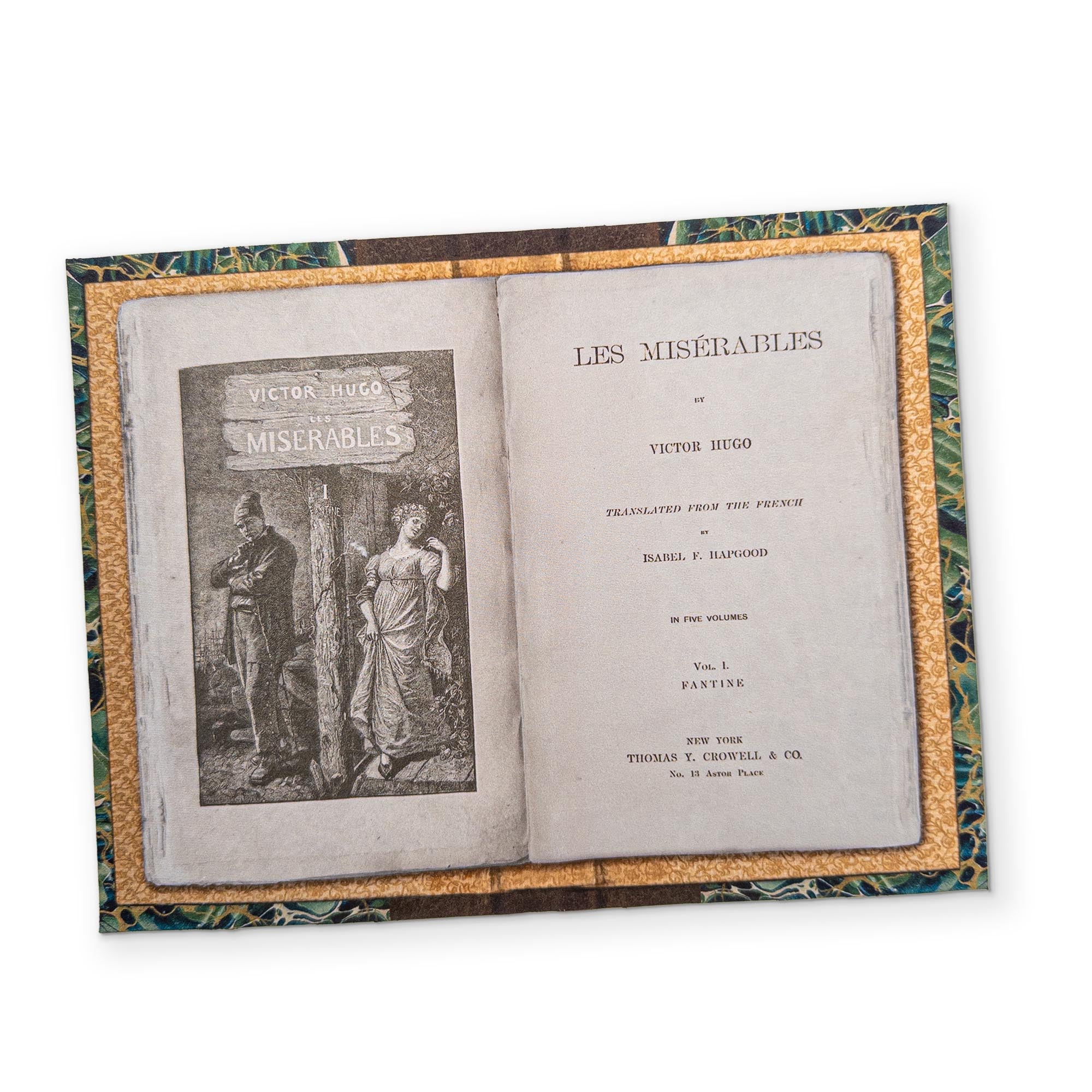 LES MISÉRABLES - A BOOK YOU CAN CLEAN YOUR GLASSES WITH