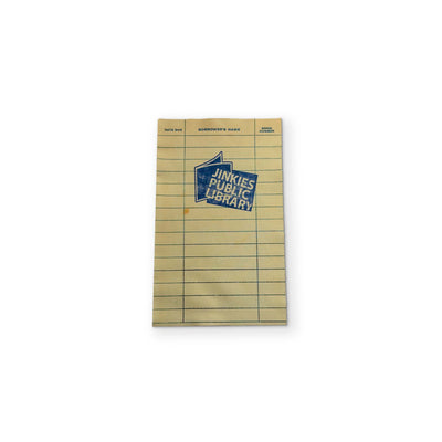 A LIBRARY CARD YOU CAN CLEAN YOUR GLASSES WITH