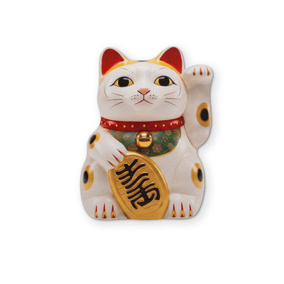 A LUCKY CAT YOU CAN CLEAN YOUR GLASSES WITH