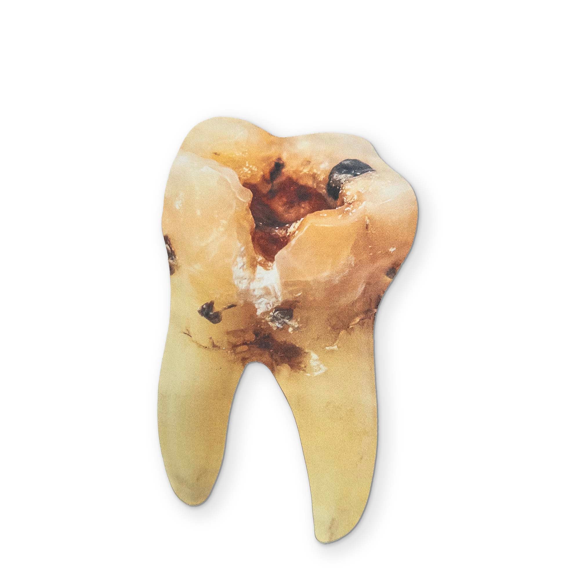 A NASTY TOOTH YOU CAN CLEAN YOUR GLASSES WITH