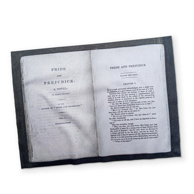 PRIDE & PREJUDICE - A BOOK YOU CAN CLEAN YOUR GLASSES WITH