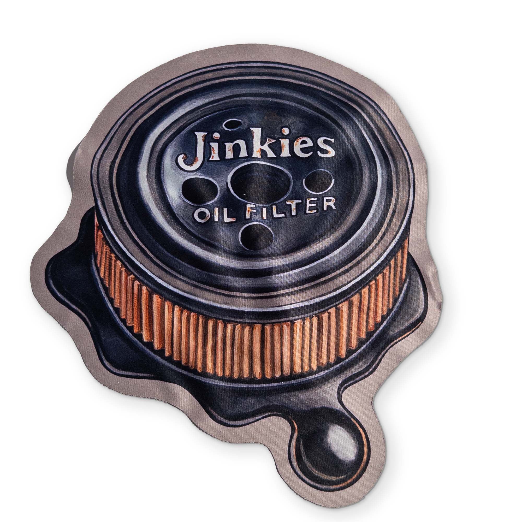 AN  OIL FILTER YOU CAN CLEAN YOUR GLASSES WITH