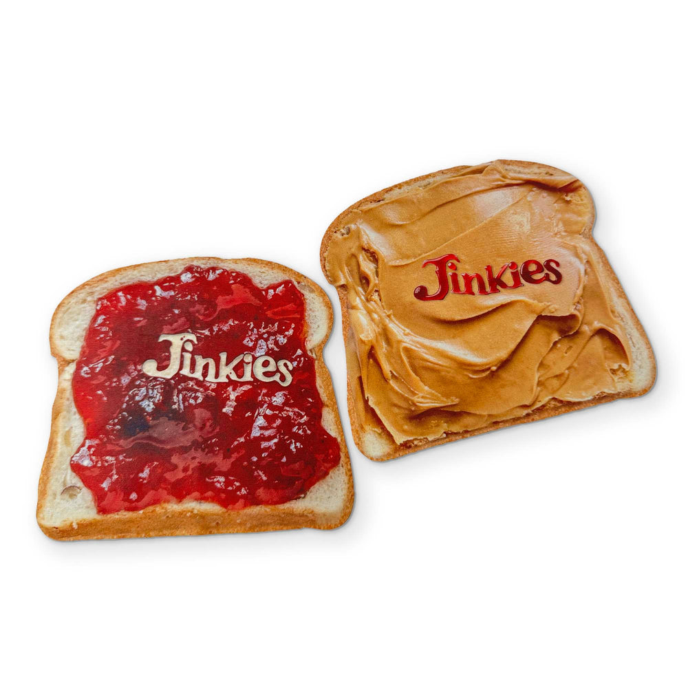 A PB & J SANDWICH YOU CAN CLEAN YOUR GLASSES WITH