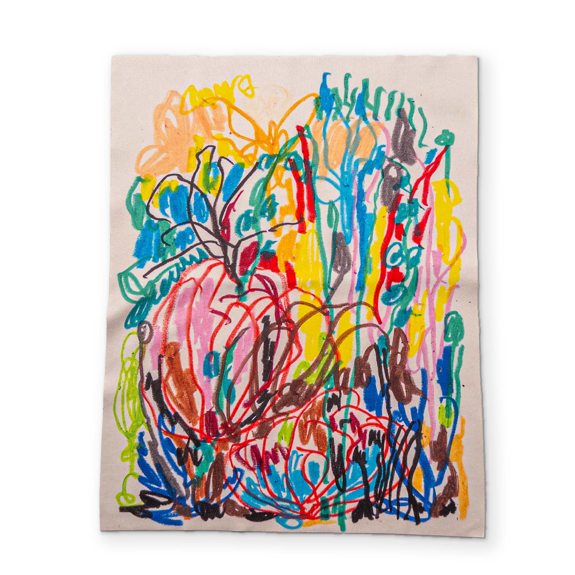 A PAINTING YOU CAN CLEAN YOUR GLASSES WITH - AMBER VITTORIA