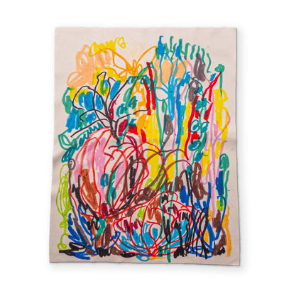 A PAINTING YOU CAN CLEAN YOUR GLASSES WITH - AMBER VITTORIA