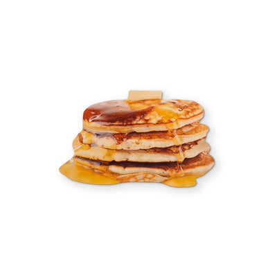 A STACK OF PANCAKES YOU CAN CLEAN YOUR GLASSES WITH