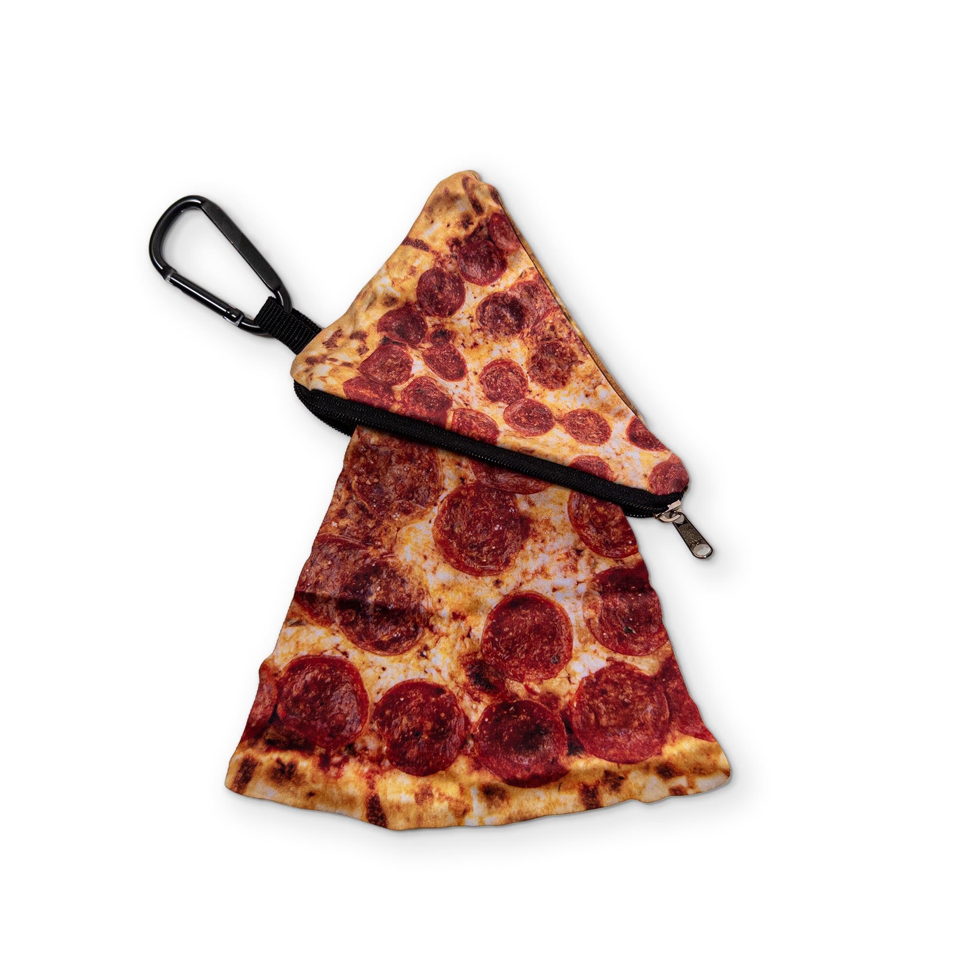 🍕 A PIZZA POUCH WITH PEPPERONI PIZZA CLEANING CLOTH INSIDE