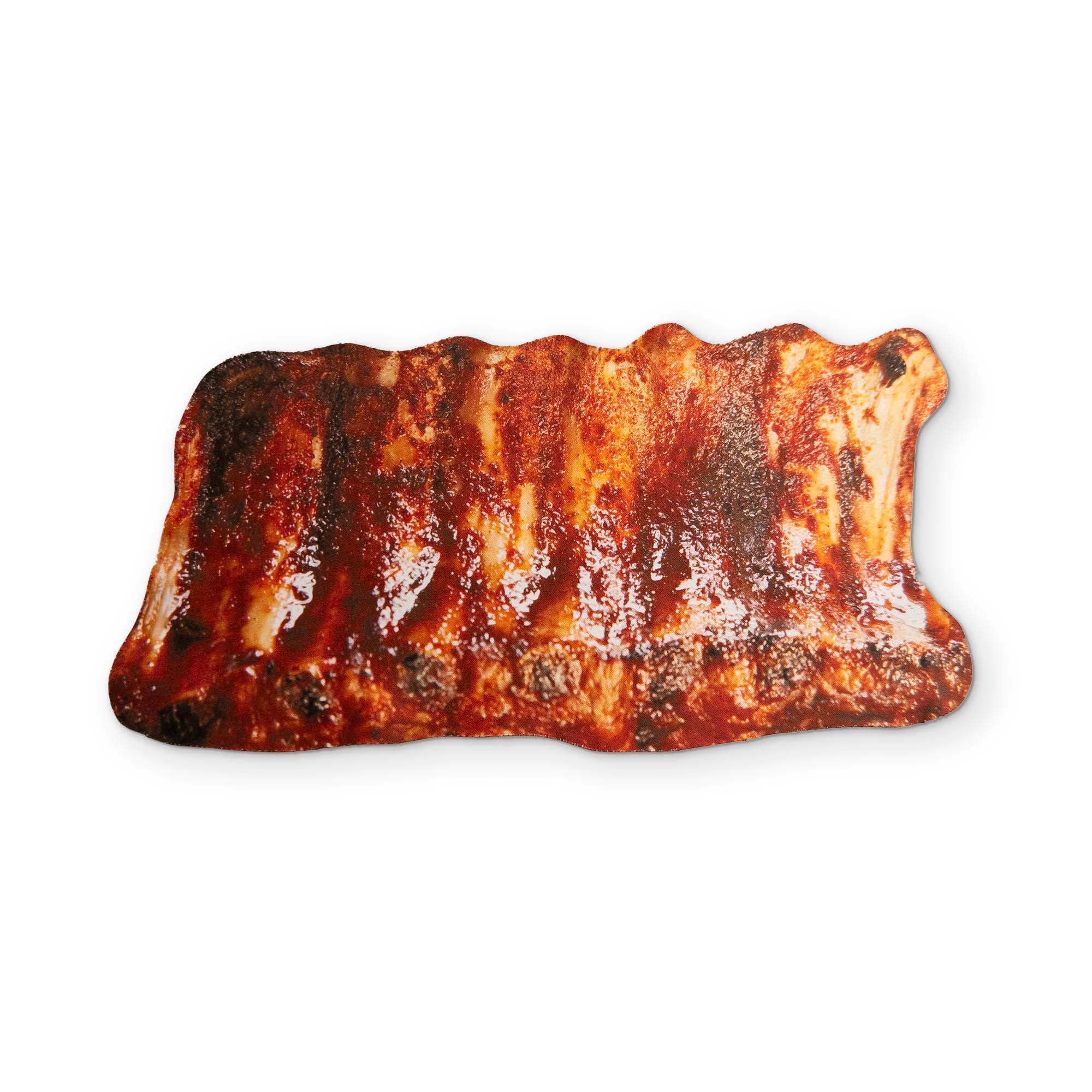 A RACK OF RIBS YOU CAN CLEAN YOUR GLASSES WITH